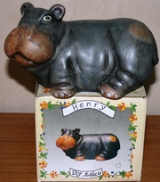 Henry the Hippo Ornament.